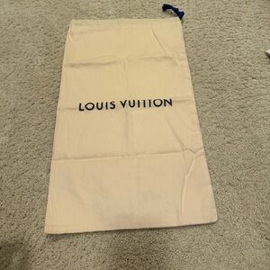 Louis vuitton authentic dust bag
